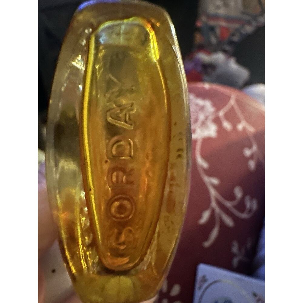 Vintage Corday Toujours Moi Perfume Bottle, Empty 1 Oz Collector - Picture 3 of 4